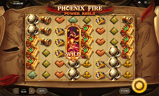 Red Tiger Gaming spēļu automāts Phoenix Fire.